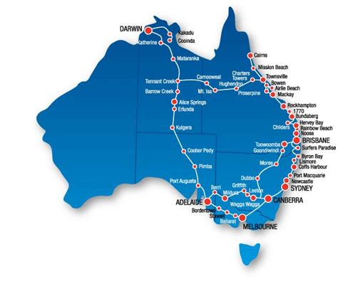 East Coast Australia Map