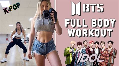 BTS IDOL FULL BODY WORKOUT | 10 Min KPOP Cardio Workout | FUN & INTENSE ...