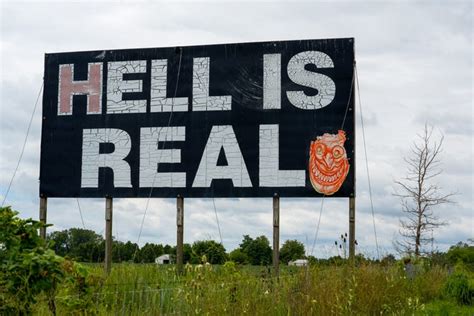 What's the story behind Ohio's Hell is Real billboard on I-71?