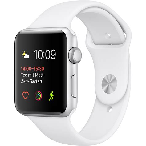 Restored Apple Watch Series 2 Smart Watch with White Sport Band ...