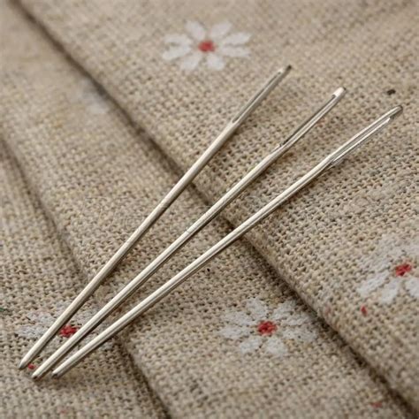 High Quality 5Pcs Large Eye Embroidery Tapestry Needles Darning Needles ...