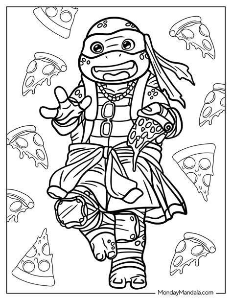 30 Ninja Turtles Coloring Pages (Free PDF Printables)