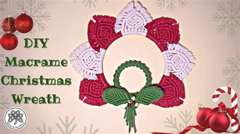 MACRAME CHRISTMAS WREATH DIY | HOW TO MAKE CHRISTMAS WREATH | EASY ...