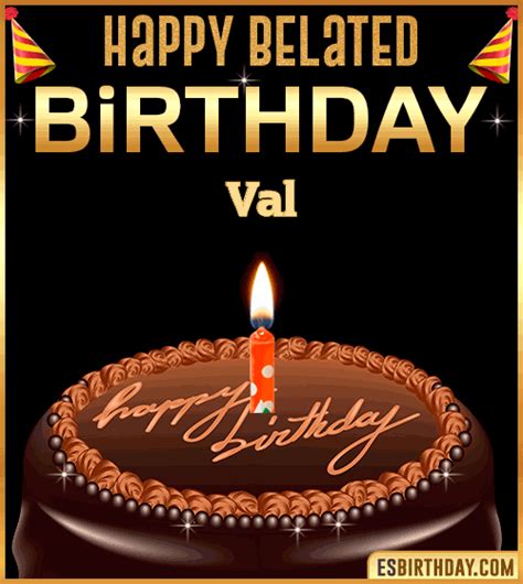 Happy Birthday Val GIF 🎂 Images Animated Wishes【28 GiFs】