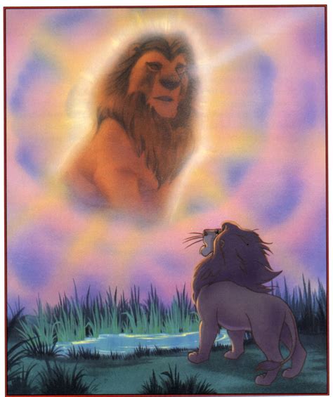 Simba and Mufasa - The Lion King Fan Art (30759966) - Fanpop