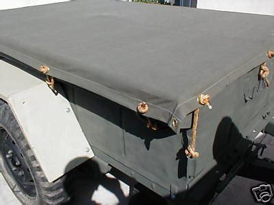 M416 Military Jeep Trailer Canvas Cover | #45817717