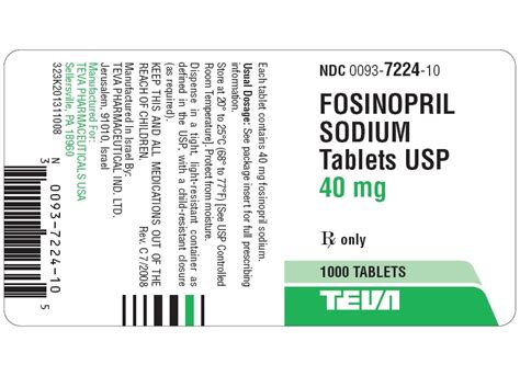 Fosinopril - wikidoc