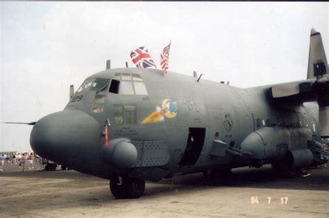 Lockheed AC-130 Spectre Gunship: Front view