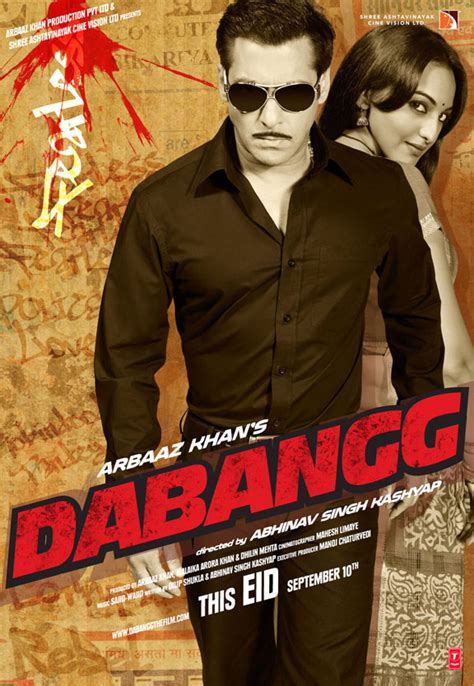 Dabangg (2010) Poster #2 - Trailer Addict