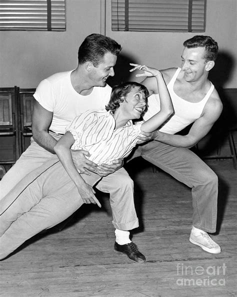 Dancer, actress, comedian, Imogene Coca. 1955 Photograph by Anthony ...