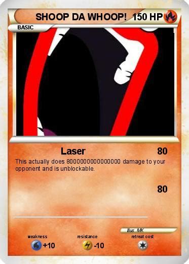 Pokémon SHOOP DA WHOOP 165 165 - Laser - My Pokemon Card