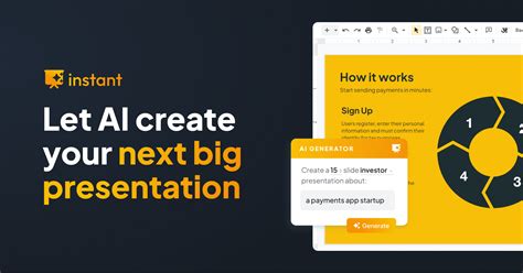 Instant - Generate stunning presentations with AI - An AI-powered ...