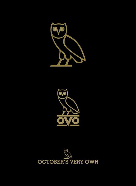 OVO logo and wordmark for Drake's made in Canada clothing line, drake ...