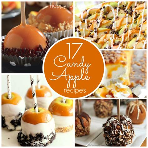 17 Candy Apple Recipes That Will Rock Your World - Happy Hooligans