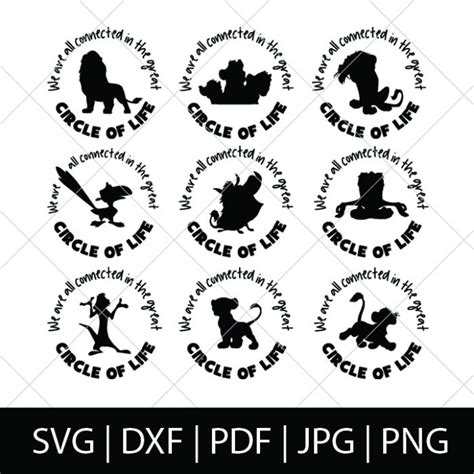 147 Lion King Father And Son Svg SVG PNG EPS DXF File - Free Download ...