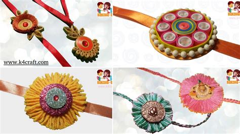 5 Best Handmade Rakhi ideas for Rakshabandhan - K4 Craft