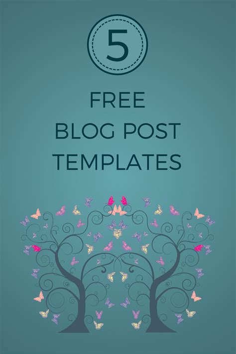 5 Free Blog Post Templates That Make Writing Easier | Blog post ...