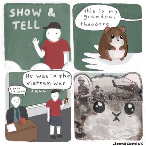 “Show & Tell” by hingadingadurgens | Webcomics | Know Your Meme