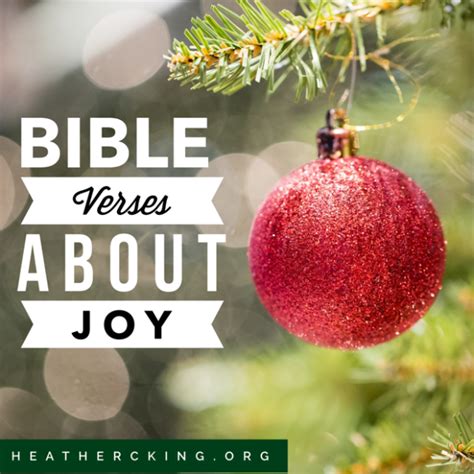 Bible Verses on Joy #Advent – Heather C. King – Room to Breathe