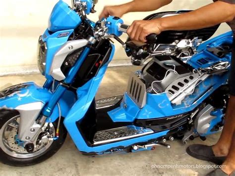 Honda Zoomer X Modification - Phnom Penh Motors