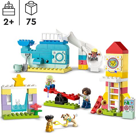 LEGO DUPLO Dream Playground Set with Figures - Imagination Toys