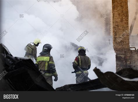 Work Firefighters On Image & Photo (Free Trial) | Bigstock