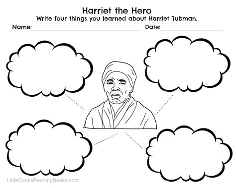 free coloring + harriet tubman - Google Search | Black history month ...