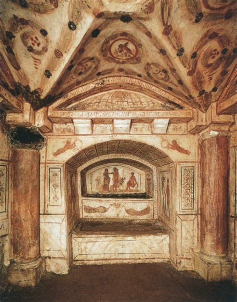 Via Latina, Rome | Medieval art, Catacombs, Early christian