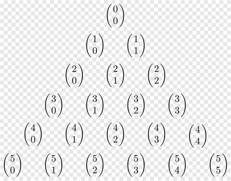 Pascal's triangle Combination Number Binomial coefficient, triangle ...