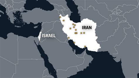 Will Israel strike Iran's nuclear sites? Map shows where they are.