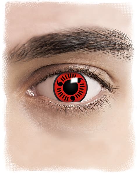 Sharingan Cosplay Contact Lenses | Triple Tomoe | horror-shop.com