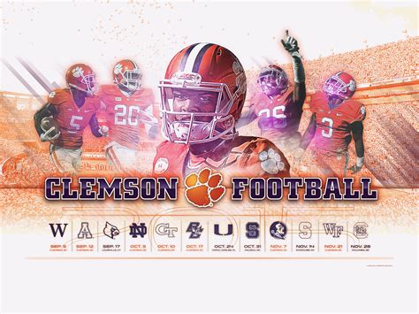 Printable Clemson Football Schedule 2024