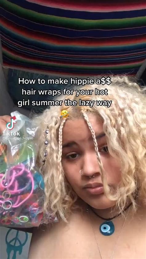 @ psychoo.hippie on tiktok [Video] | Hair styles, Hippie hair, Dyed hair