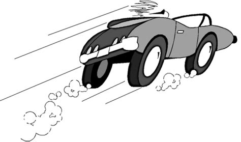 Speeding car clipart - Clipground