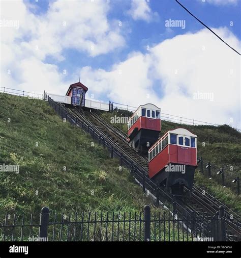 Saltburn-by-Sea Cable Cliff Lift Stock Photo - Alamy