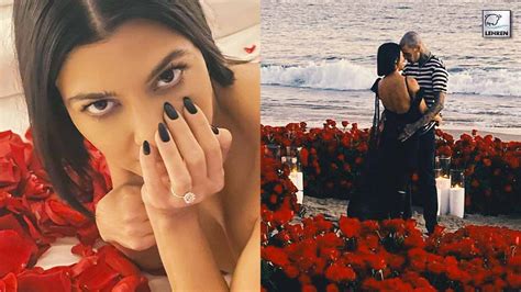 Kourtney Kardashian Broke Her Engagement Ring!