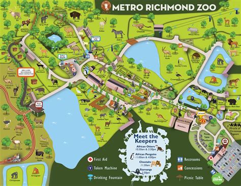 Map - Metro Richmond Zoo