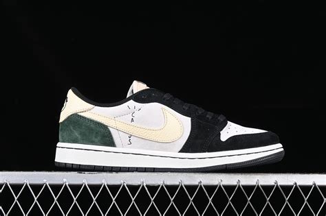 Travis Scott x Air Jordan 1 Low OG Green Black Yellow DM7866-678 - Air ...