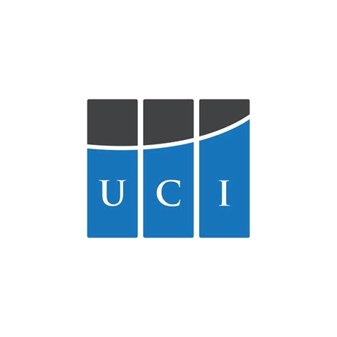 UCI letter logo design on white background. UCI creative initials ...