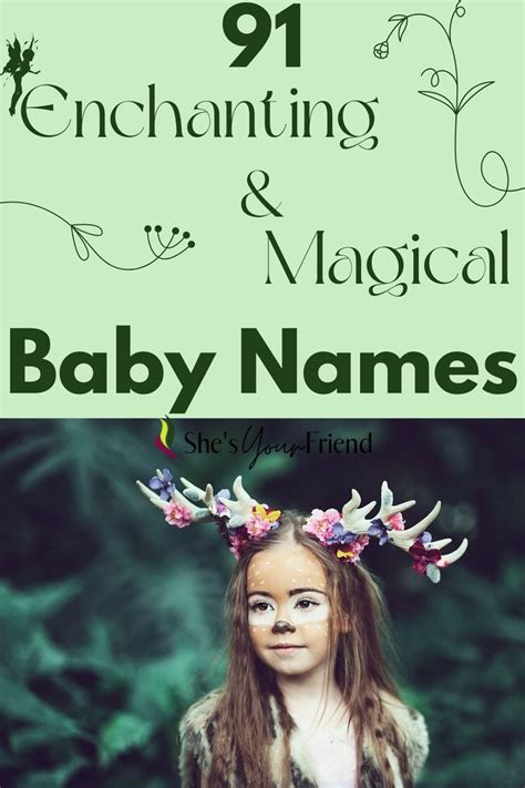 91 Magical Baby Names | Baby names, Mystical girl names, Baby girl ...