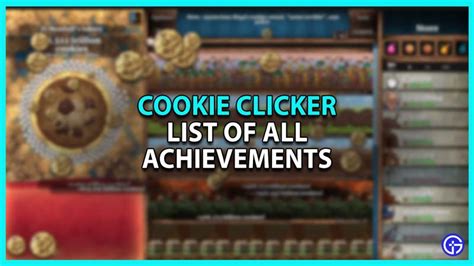 All Cookie Clicker Achievements List - Gamer Tweak