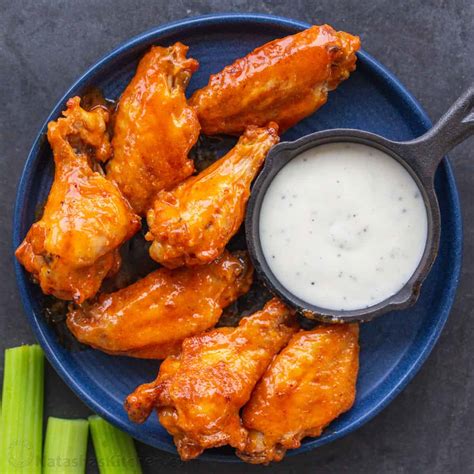 Crispy Buffalo Wings Recipe - NatashasKitchen.com