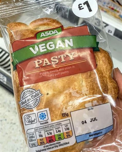 Asda Vegan Pasty 135g | Vegan Food UK