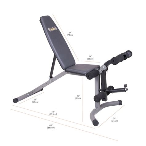 Body Flex Sports BCB3780 Adjustable Olympic Freestanding Weight Bench ...