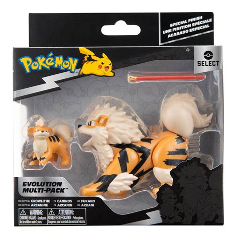 Pokemon Evolution Multipack Speelfiguren - Growlithe & Arcanine ...