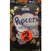 Wise White Cheddar Popcorn: Calories, Nutrition Analysis & More | Fooducate