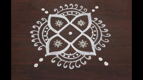 easy rangoli designs for diwali with 5x5 dots- simple kolam- muggulu ...