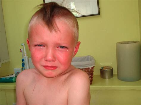 bad haircut | I don't know why he's crying, it's a good look… | Flickr