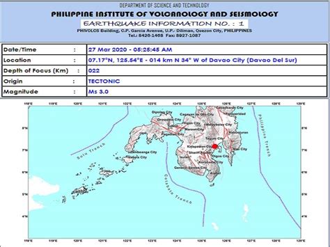 Davao City, Davao del Sur niyanig ng lindol | DZIQ Radyo Inquirer 990AM