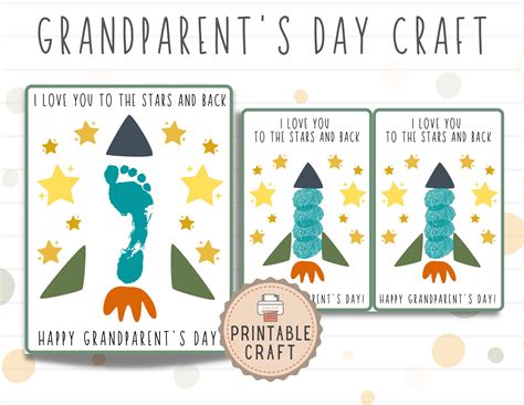 Grandparents Day Craft Handmade Craft for Grandparents - Etsy